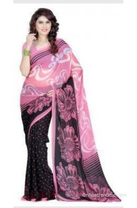 Ishin Printed Fashion Georgette Sari